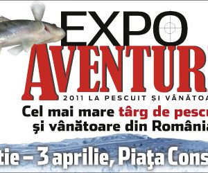 Expo Aventuri la pescuit si vanatoare vine in centru!